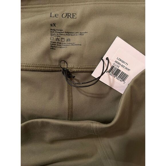 Bandier Le ORE Andria Bike Short 2x NWT - Picture 5 of 6